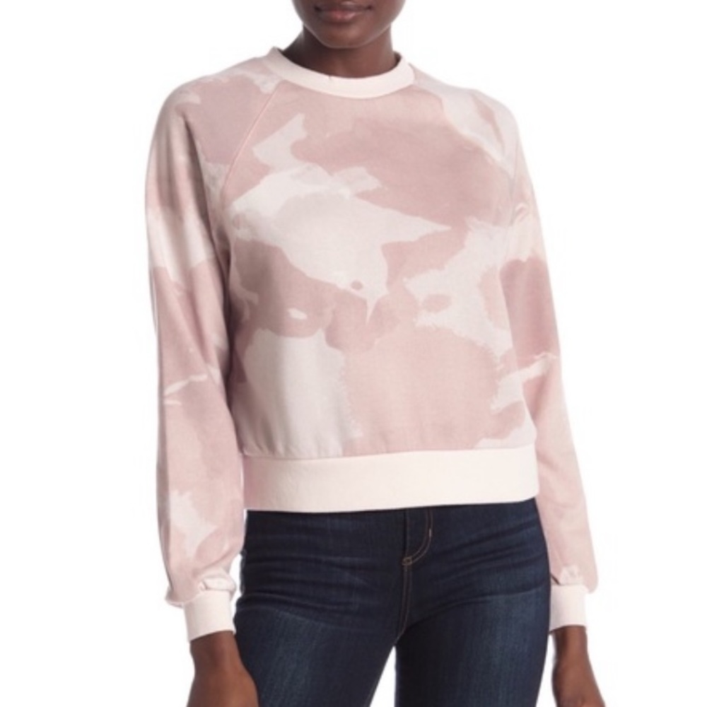 Alternative Apparel Pink Camo Sweatshirt